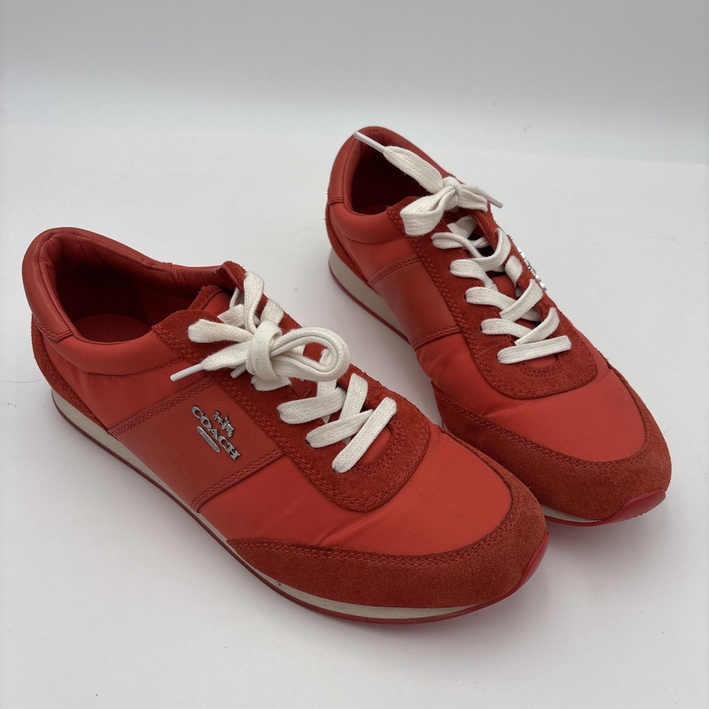Coach shoes‎ women Size 10B /orange